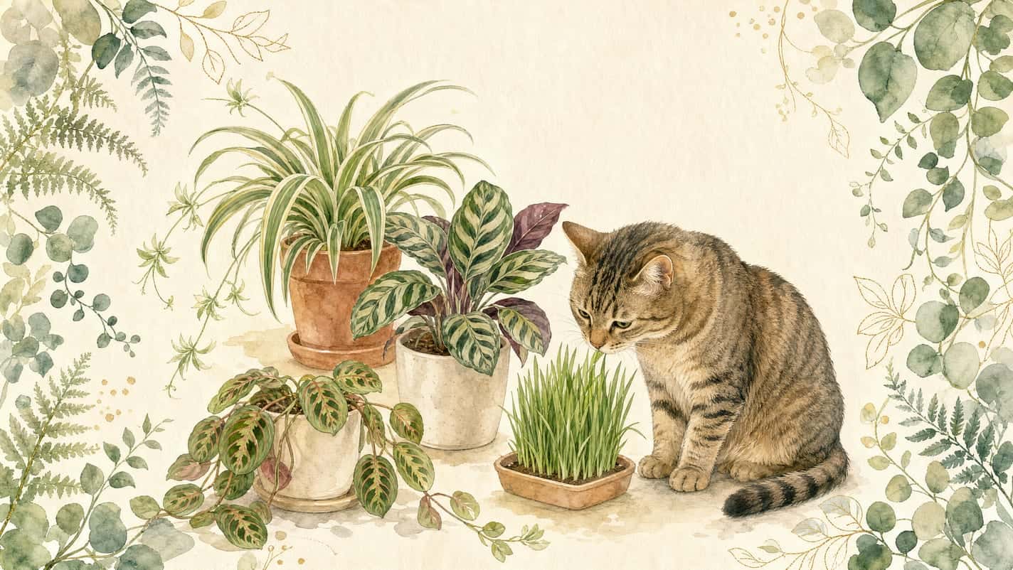 Cat-Safe Houseplants: 20 Vetted Non-Toxic Plants for Cat Owners