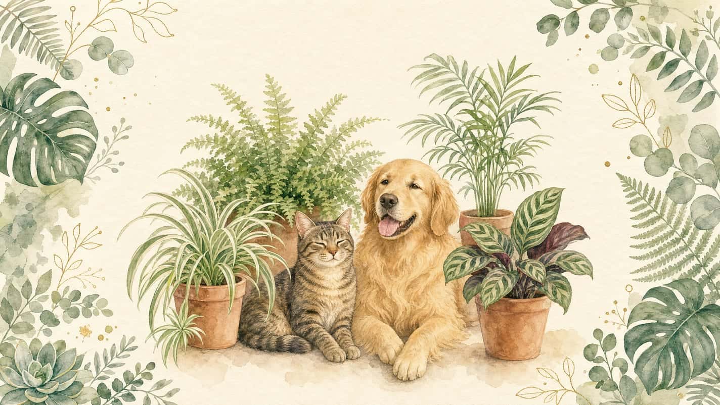Pet-Safe Houseplants: The Complete Guide for Cat and Dog Owners (2026)
