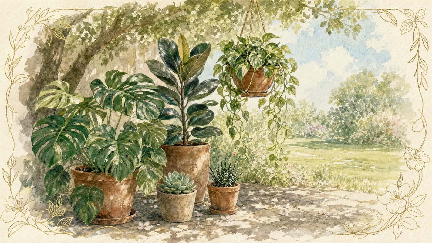 When to Put Your Plants Back Outside in Spring