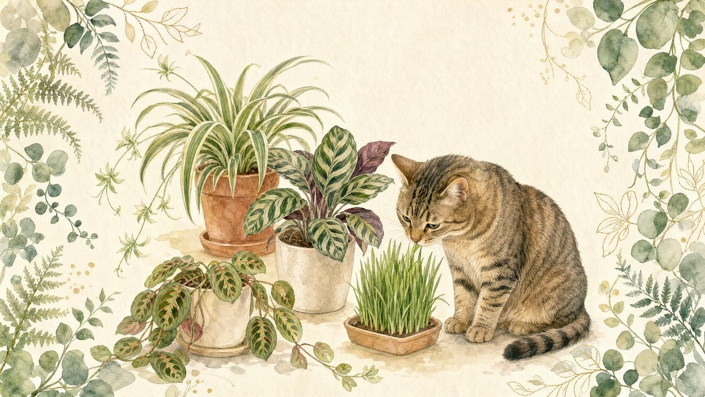 Cat-Safe Houseplants: 20 Vetted Non-Toxic Plants for Cat Owners