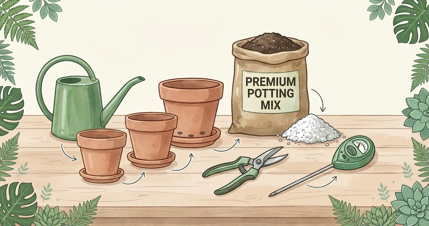 Houseplant Starter Kit: Everything You Need to Begin Your Plant Journey