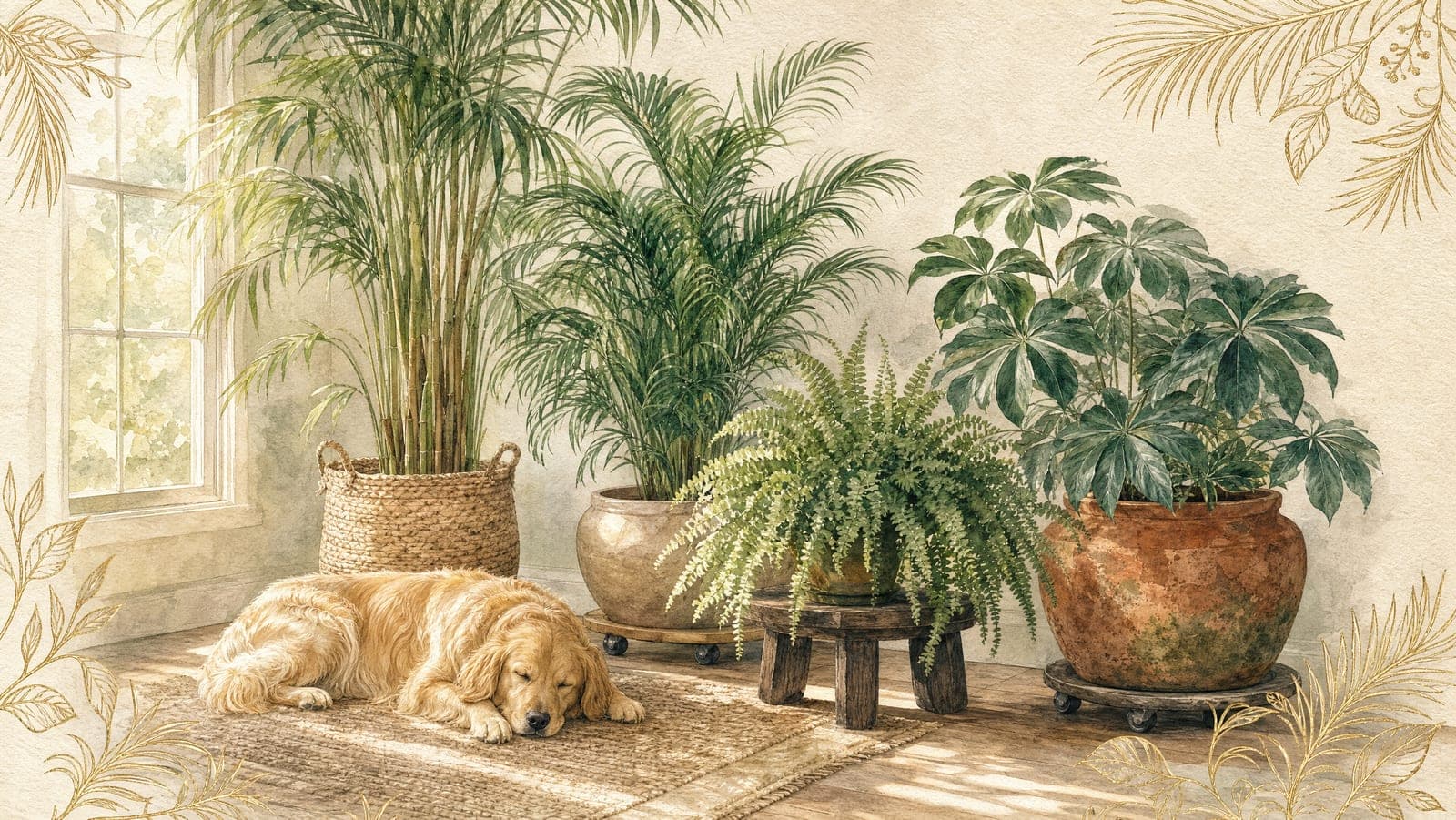 Large Pet-Safe Houseplants: Floor Plants That Fill a Corner Safely
