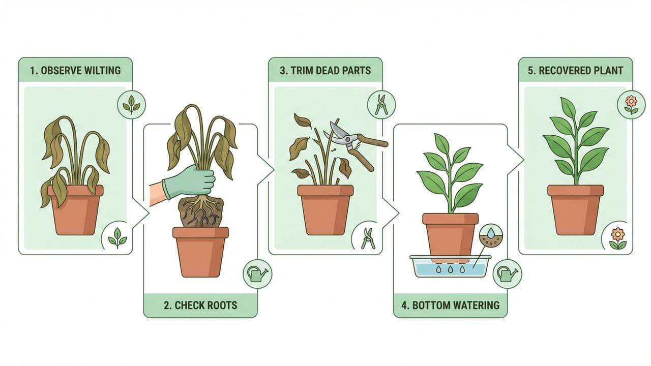 How to Revive a Dying Houseplant