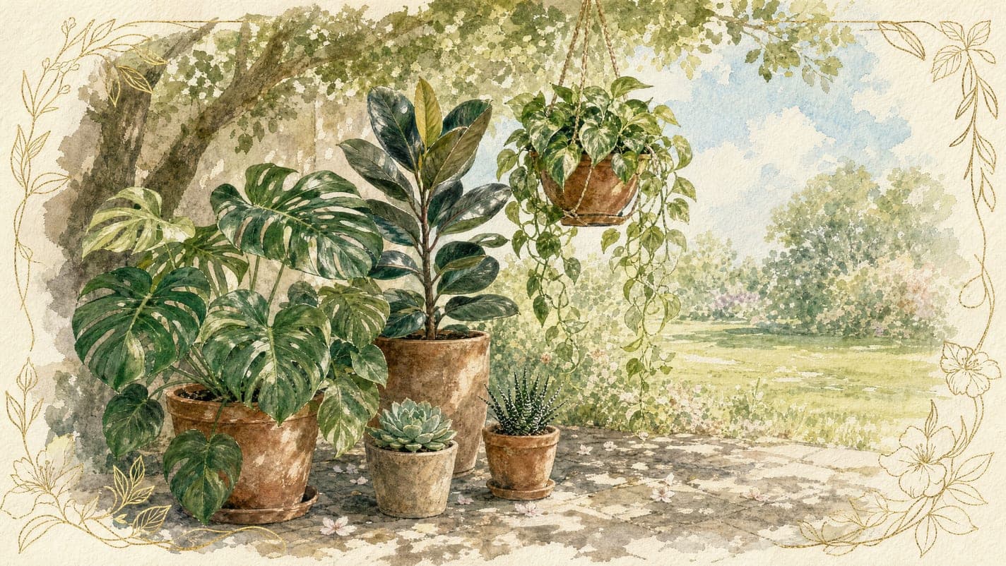 When to Put Your Plants Back Outside in Spring