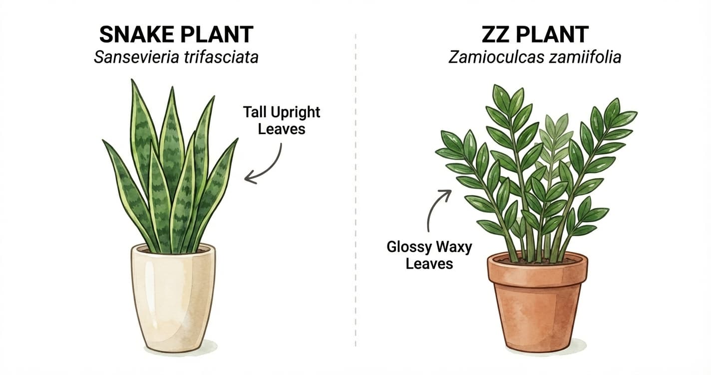 Snake Plant vs ZZ Plant: The Ultimate Low-Maintenance Showdown
