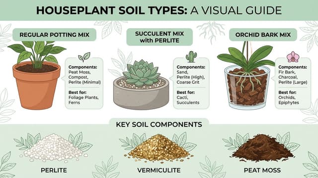 Choosing the Right Soil for Your Houseplants | Care Basics Guide ...