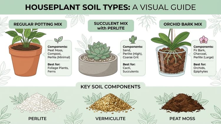 Choosing the Right Soil for Your Houseplants | Care Basics Guide ...