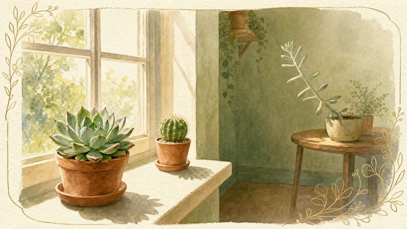 How Much Light Do Succulents Need Indoors? (And Why Most Windows Fall Short)