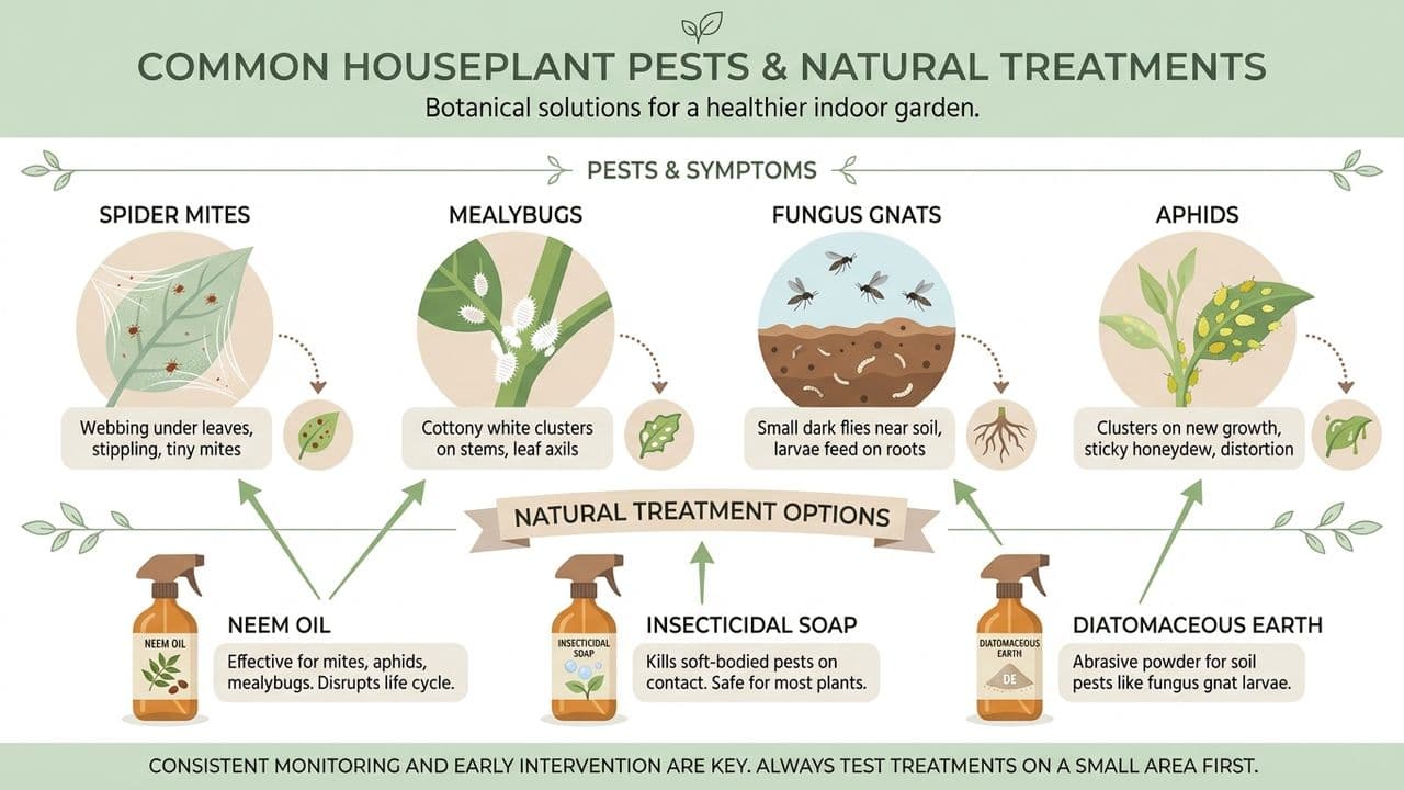 Natural Pest Control for Houseplants