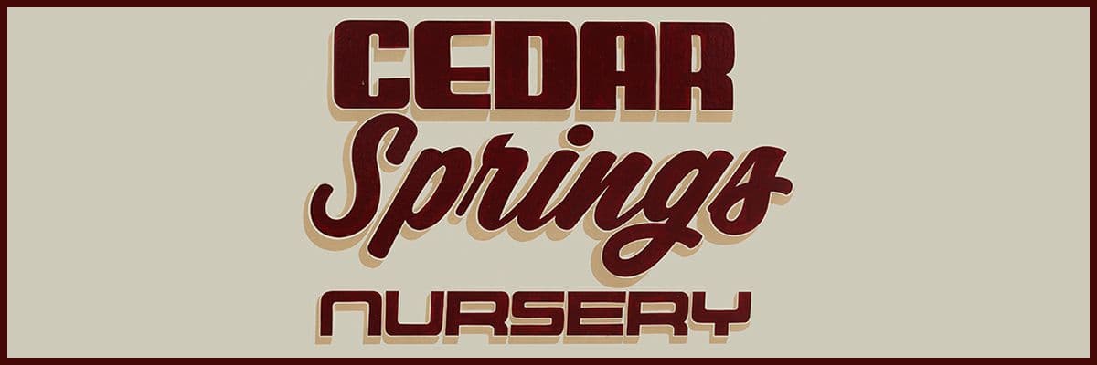 Cedar Springs Nursery & Landscaping
