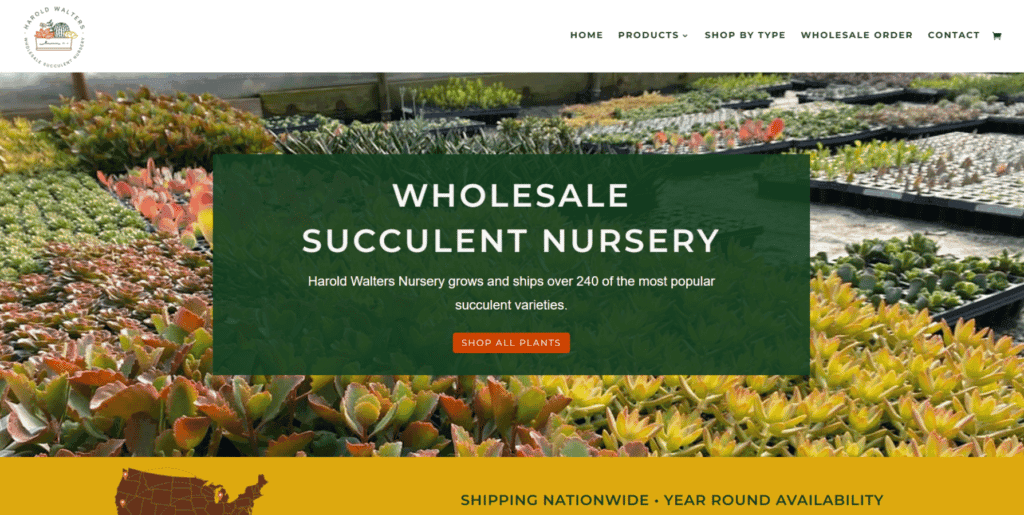 Harold Walters Succulent Nursery