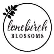 Lone Birch Blossoms