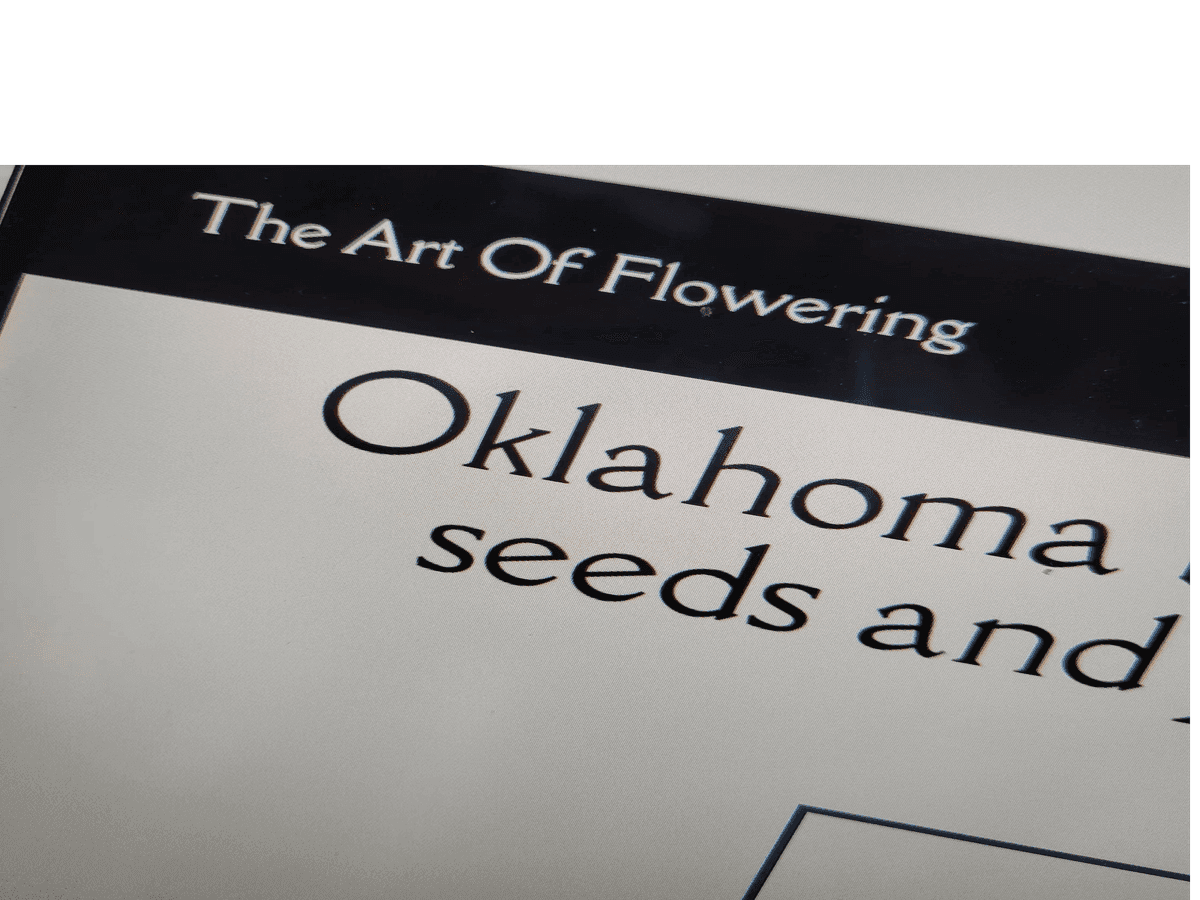 The Art of Flowering