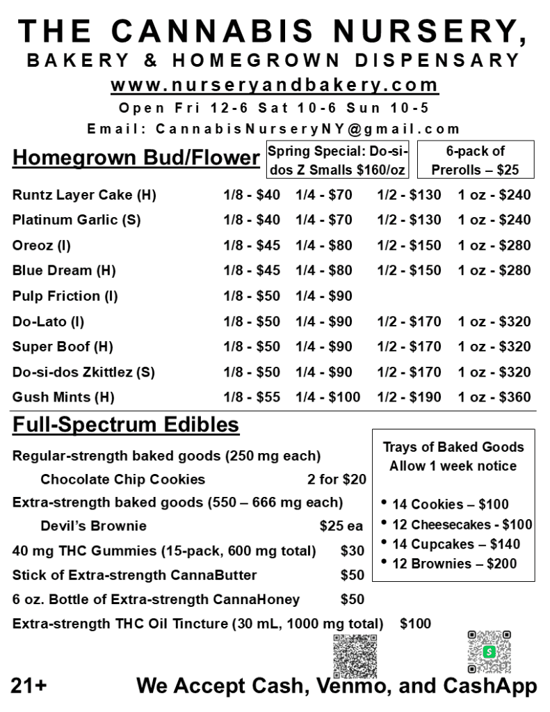 The Cannabis Nursery & Dispensary