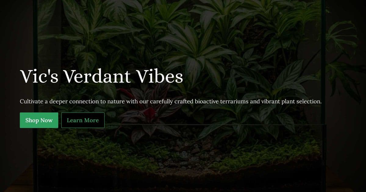 Vic's Verdant Vibes