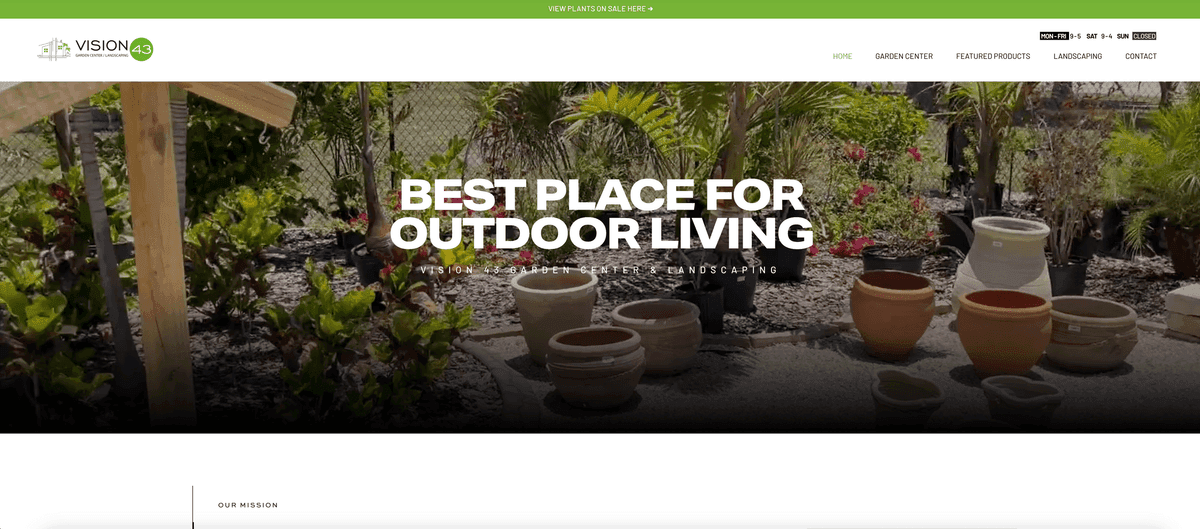 Vision 43 Garden Center & Landscaping